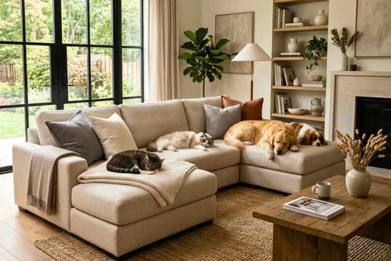 How to Choose Furniture That Can Survive Cats and Dogs